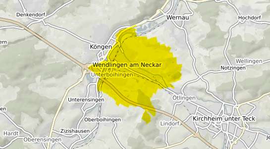 Immobilienpreisekarte Wendlingen am Neckar